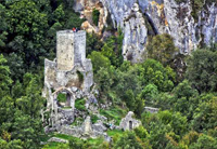 Restos del castillo de los condes de Comminges